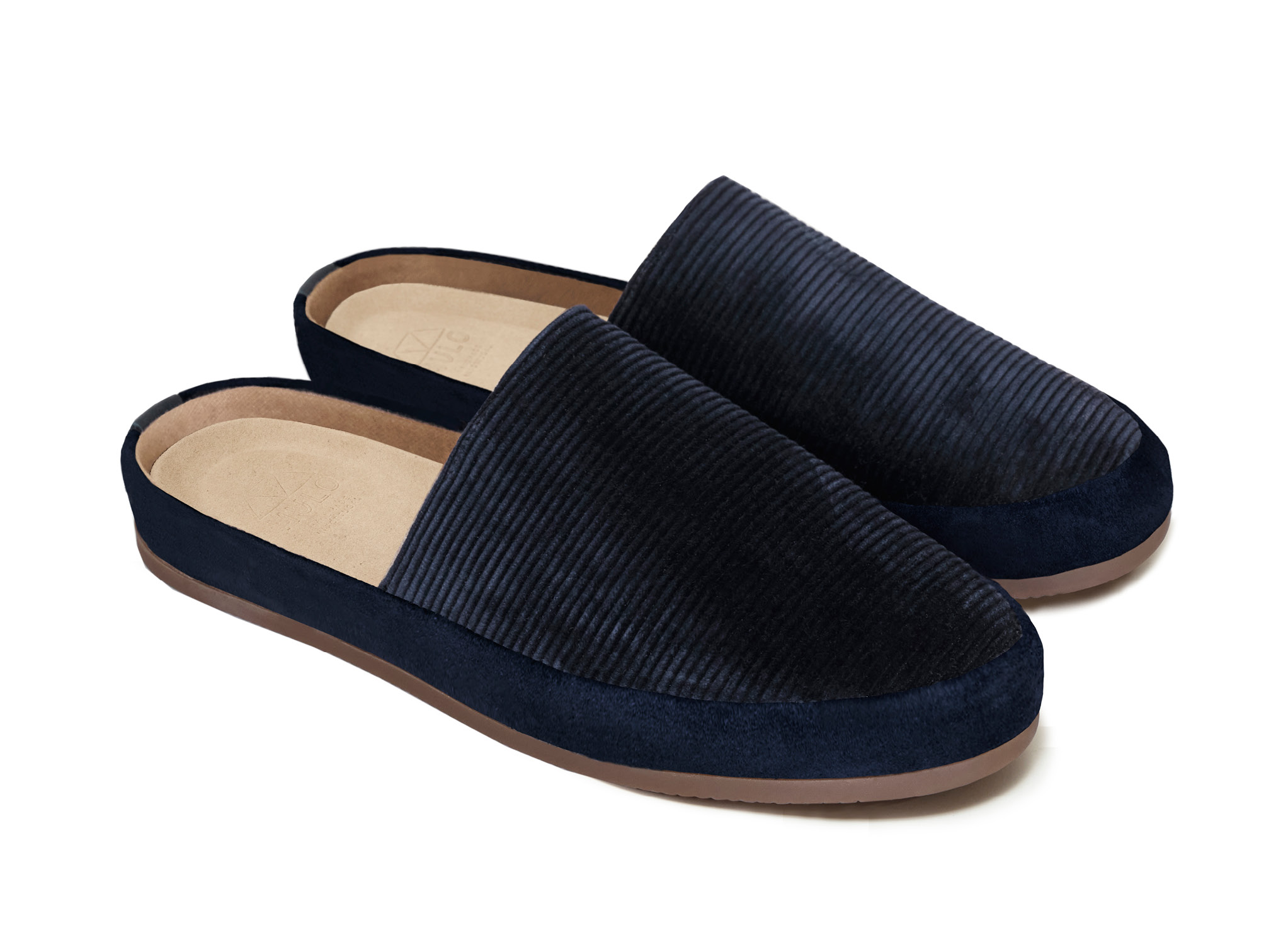House shoes House leather blue slippers Womens slippers Womens blue slippers 