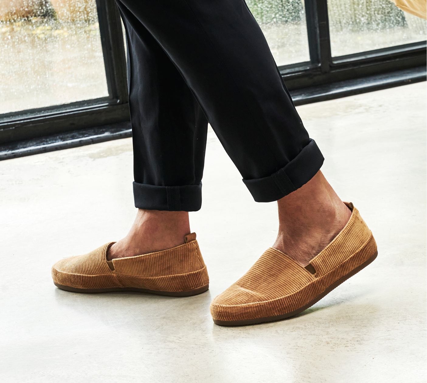 Corduroy Mens Slippers