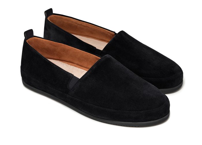 Black Loafers for Men in Suede | MULO shoes
