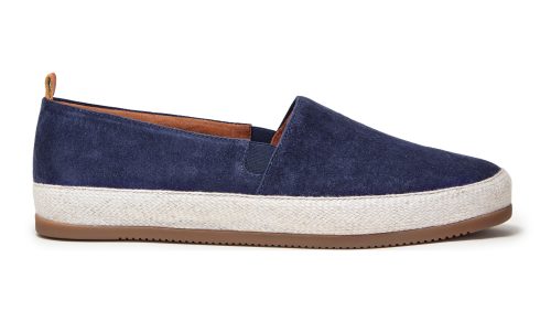 Navy Espadrilles for Men | MULO shoes | Handmade Premium Suede