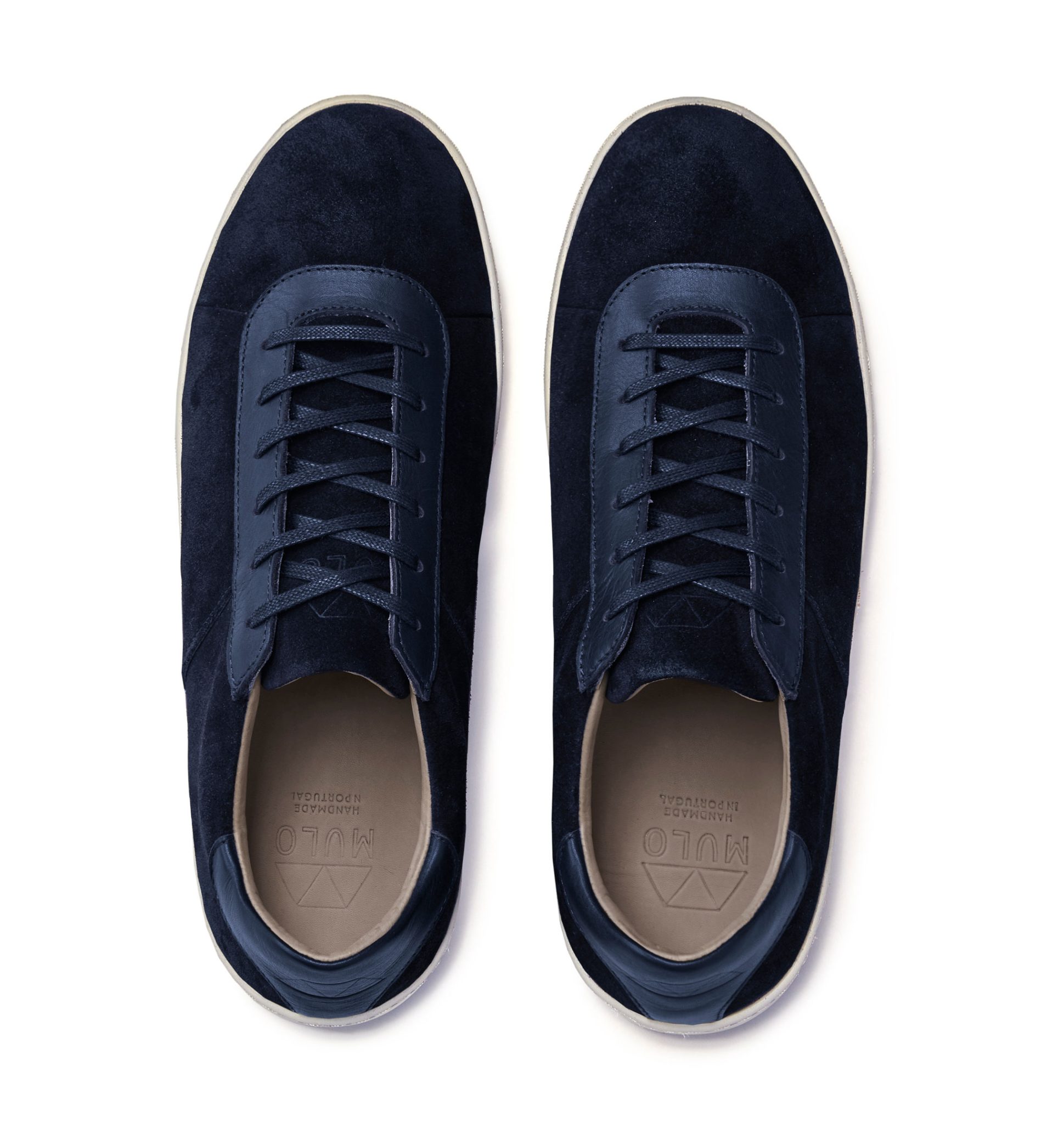 Blue Sneakers for Men in Suede