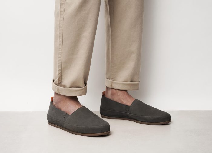 Brown Italian Suede Men's Loafers