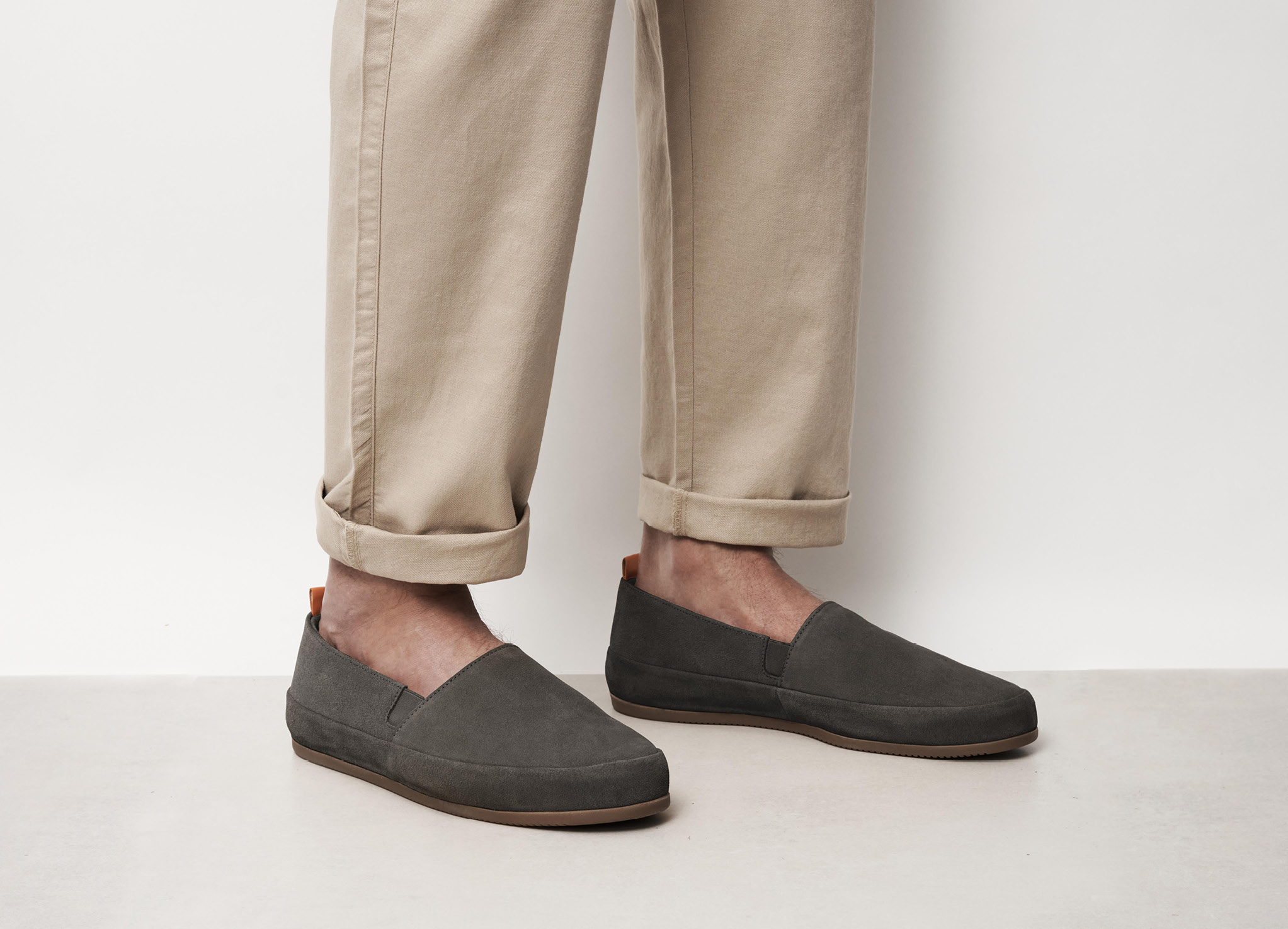 Loafers in nubuck for mens