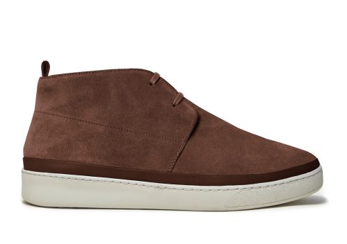 Chestnut Brown Suede Men's Desert Boots