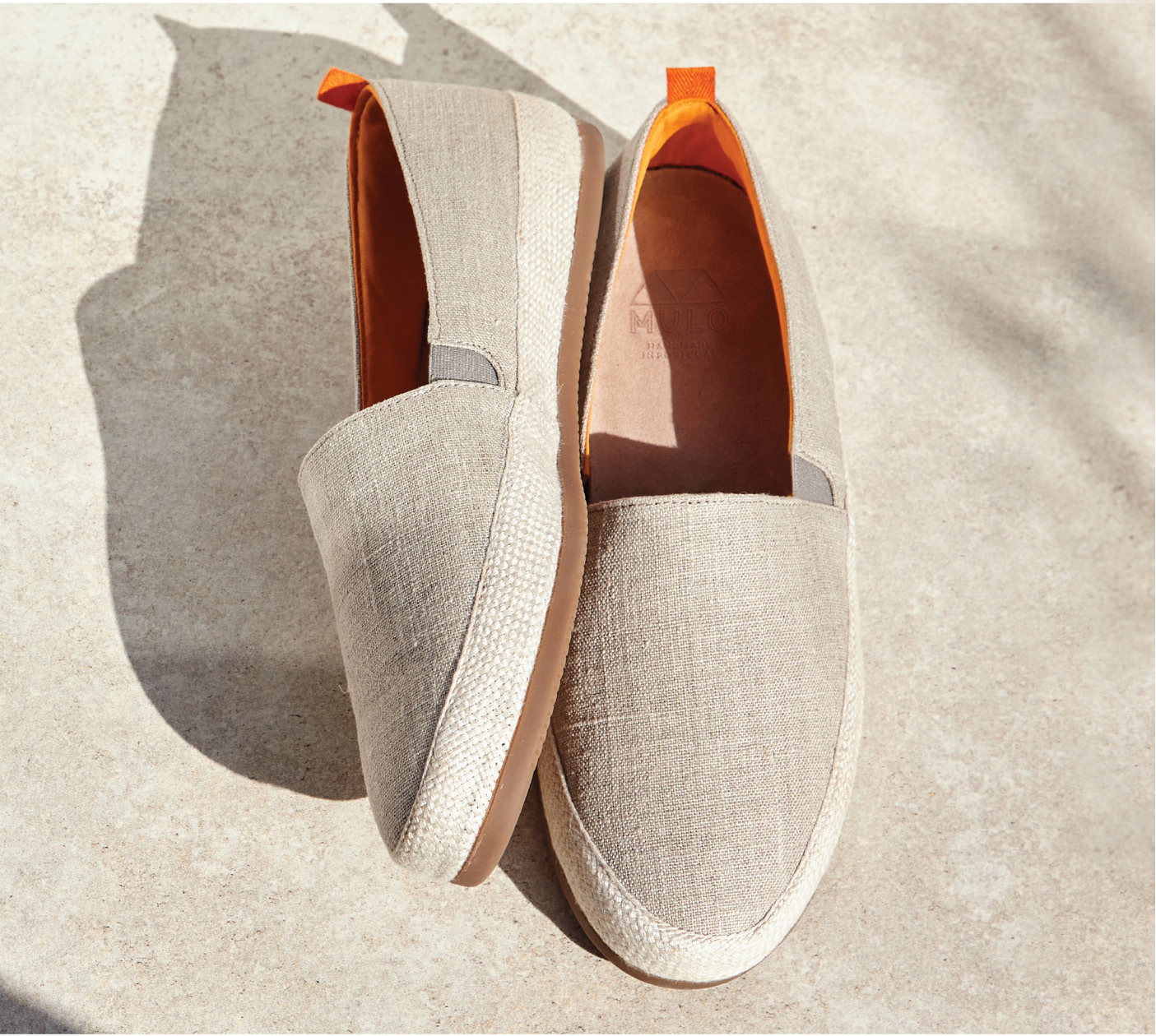 Cream Espadrilles - Mens shoes for beach