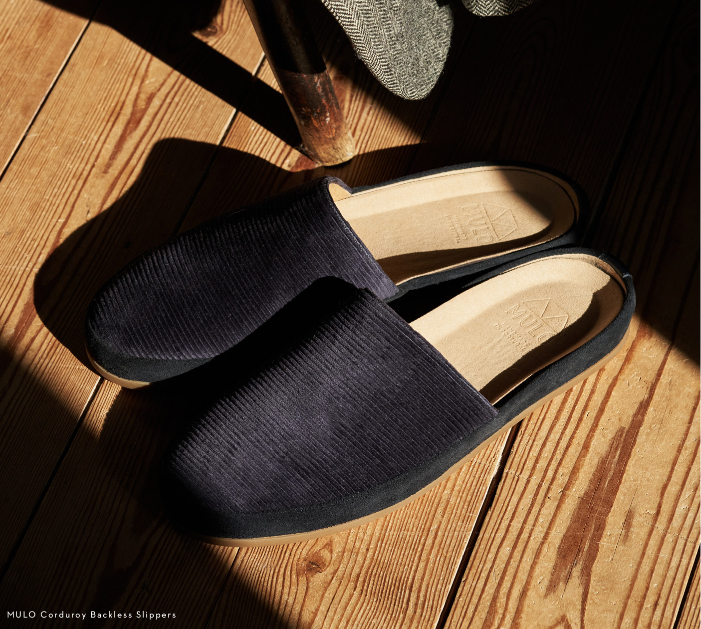 Heritage Fabrics - Corduroy Slippers for Men