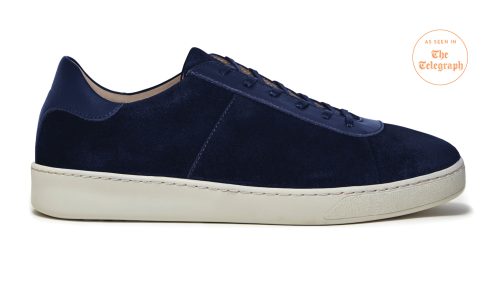 Bemærkelsesværdig værdi shilling Navy Blue Slip-On Sneakers for Men