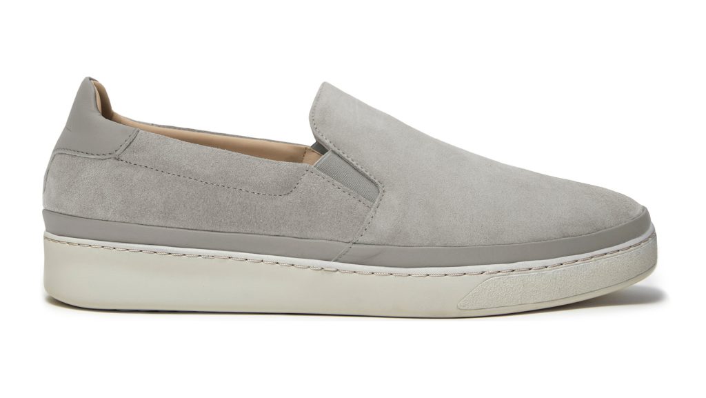 mens black slip on sneakers