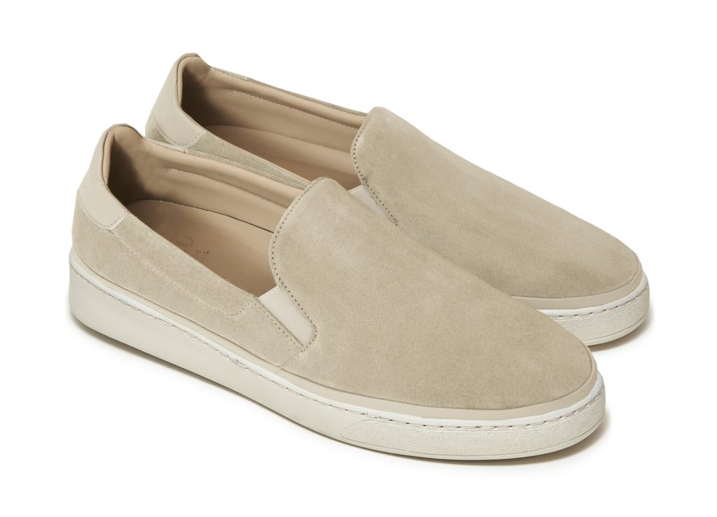 Suede Stone Men's SlipOn Sneakers