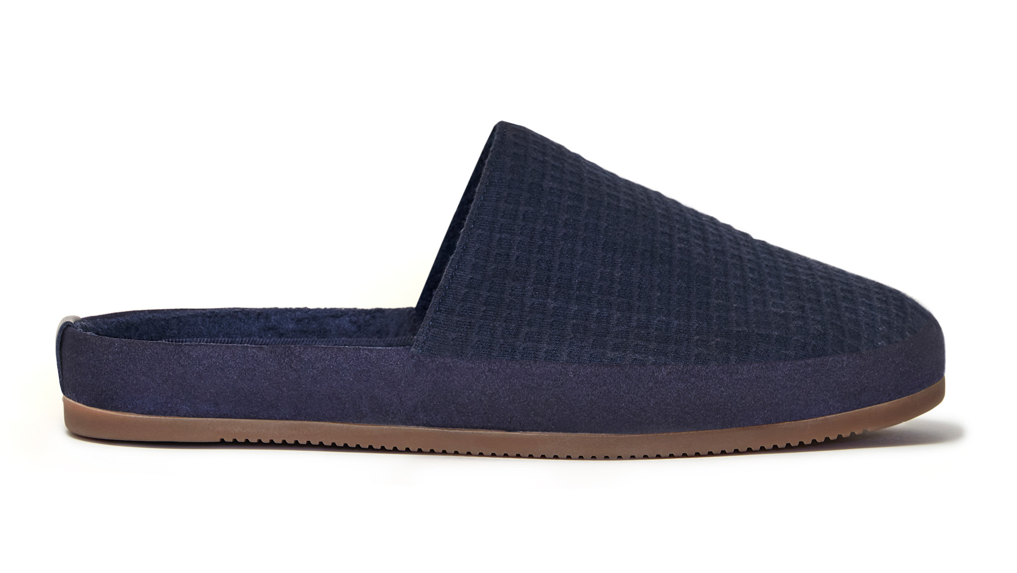 mens blue slippers