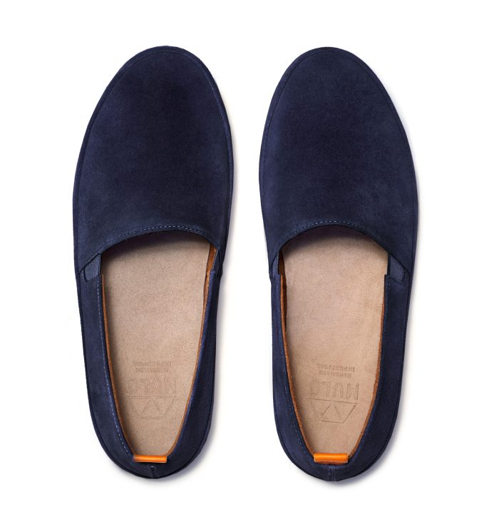 Loafers for Men Navy Blue Suede