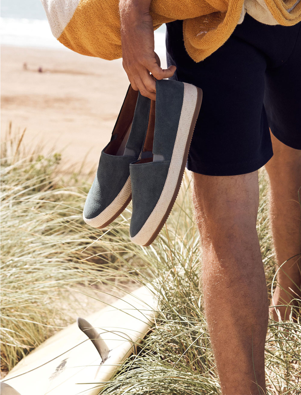 MULO Modern Suede Mens Espadrilles