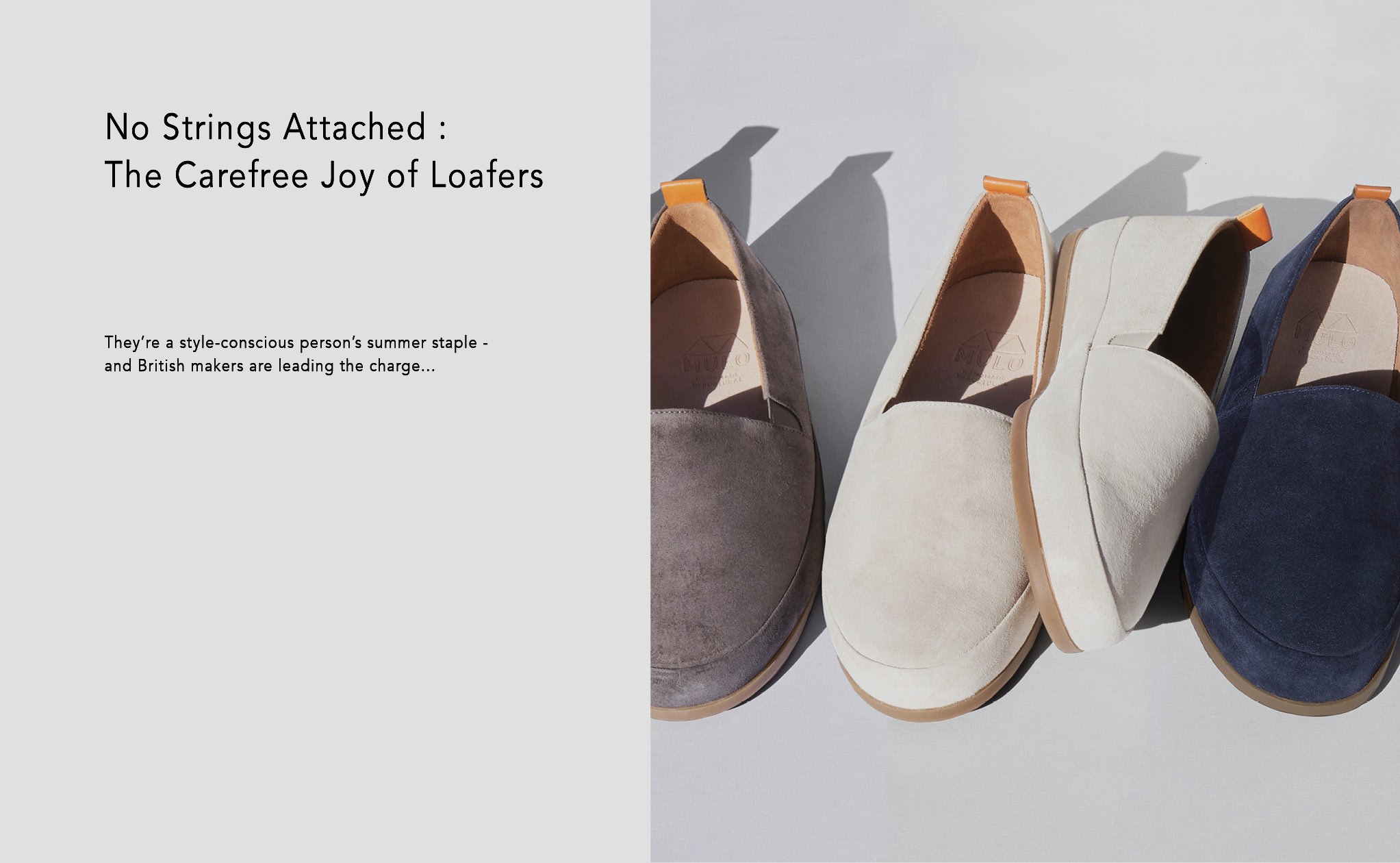 Robb Report - Summer Loafers