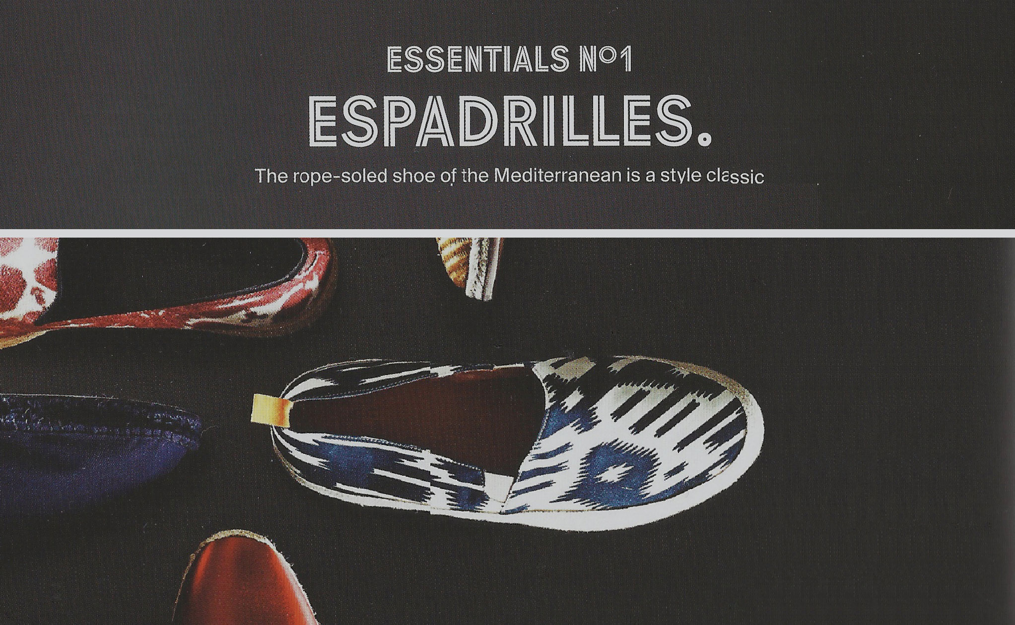 Esquire Essential Espadrilles Style Classic MULO shoes Linen