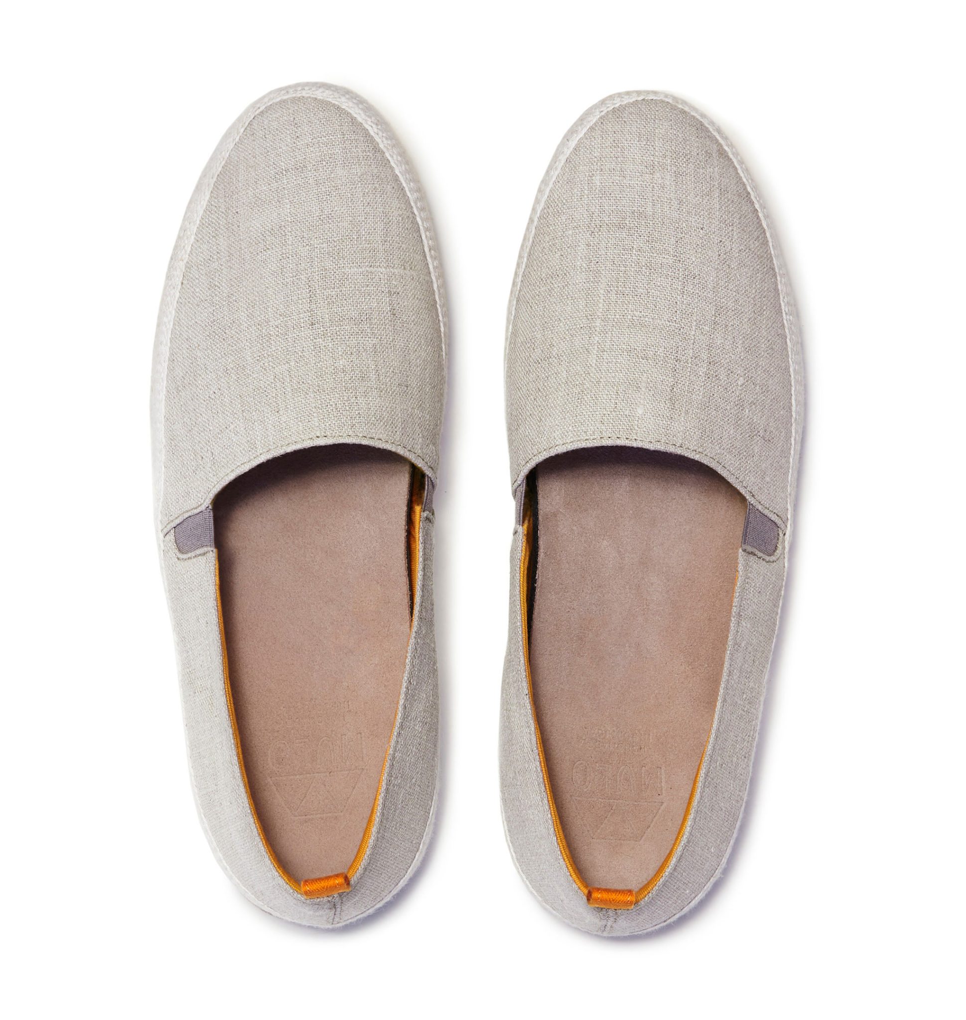 Linen Beige Espadrilles for Men
