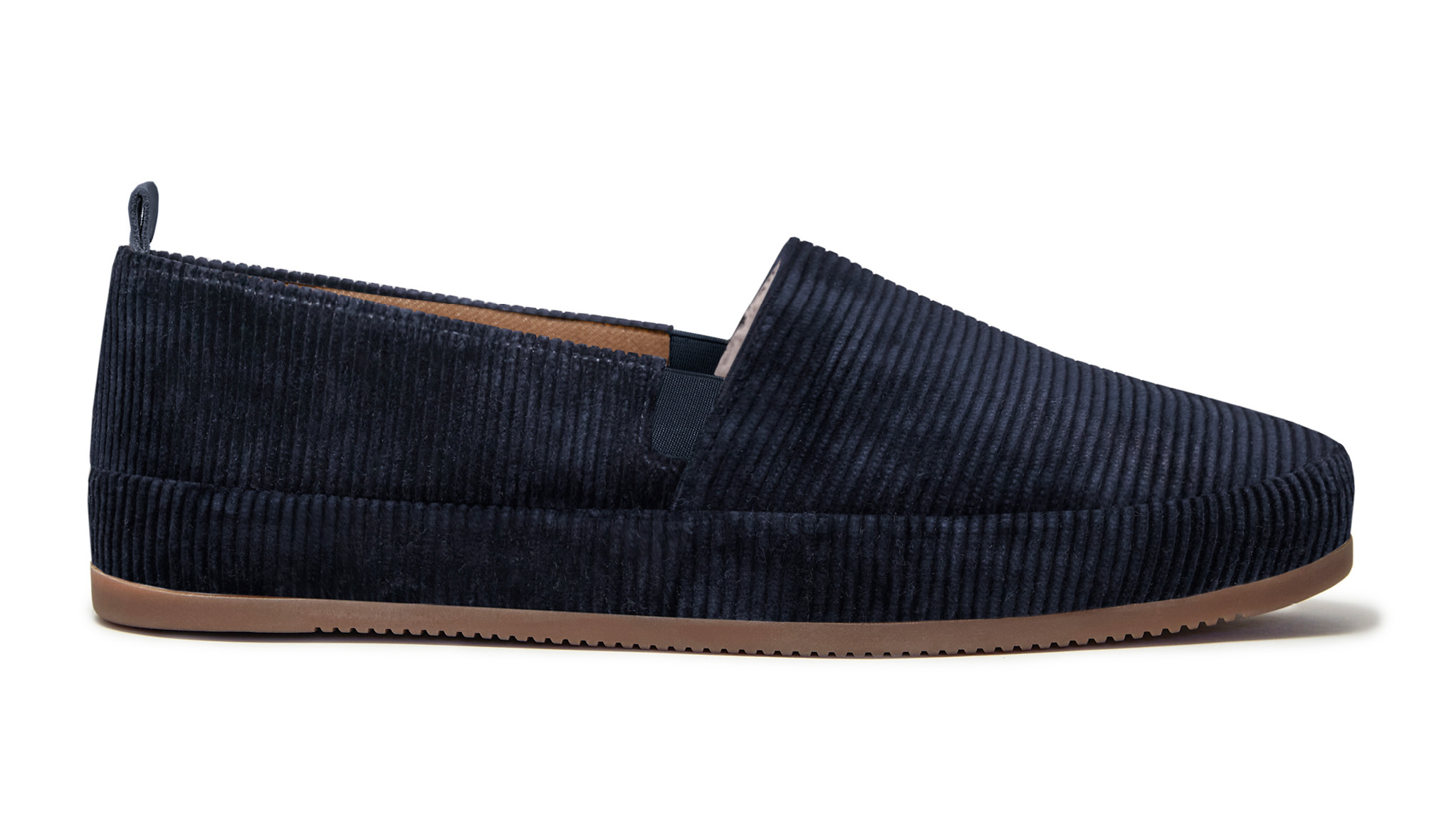 mens blue slippers