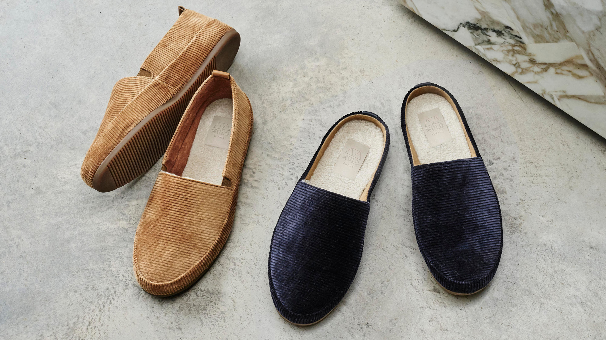 Suede Slippers | for Him | by MULO