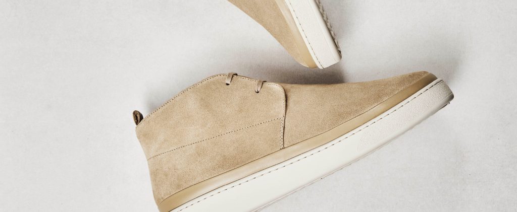 Modern Suede Mens Desert Boots