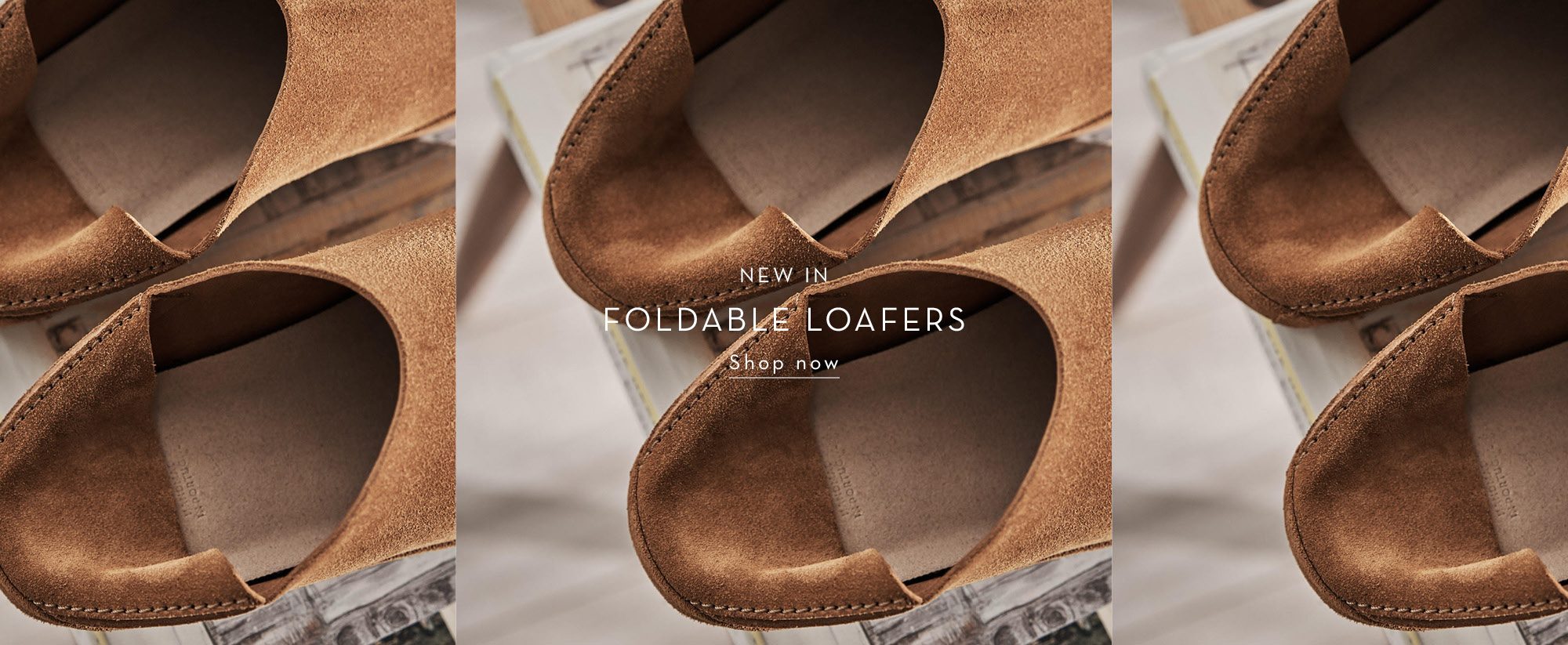 New In - Mens Foldable Loafers with Collapsible Heel