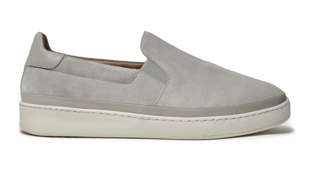 mens grey slip on shoes