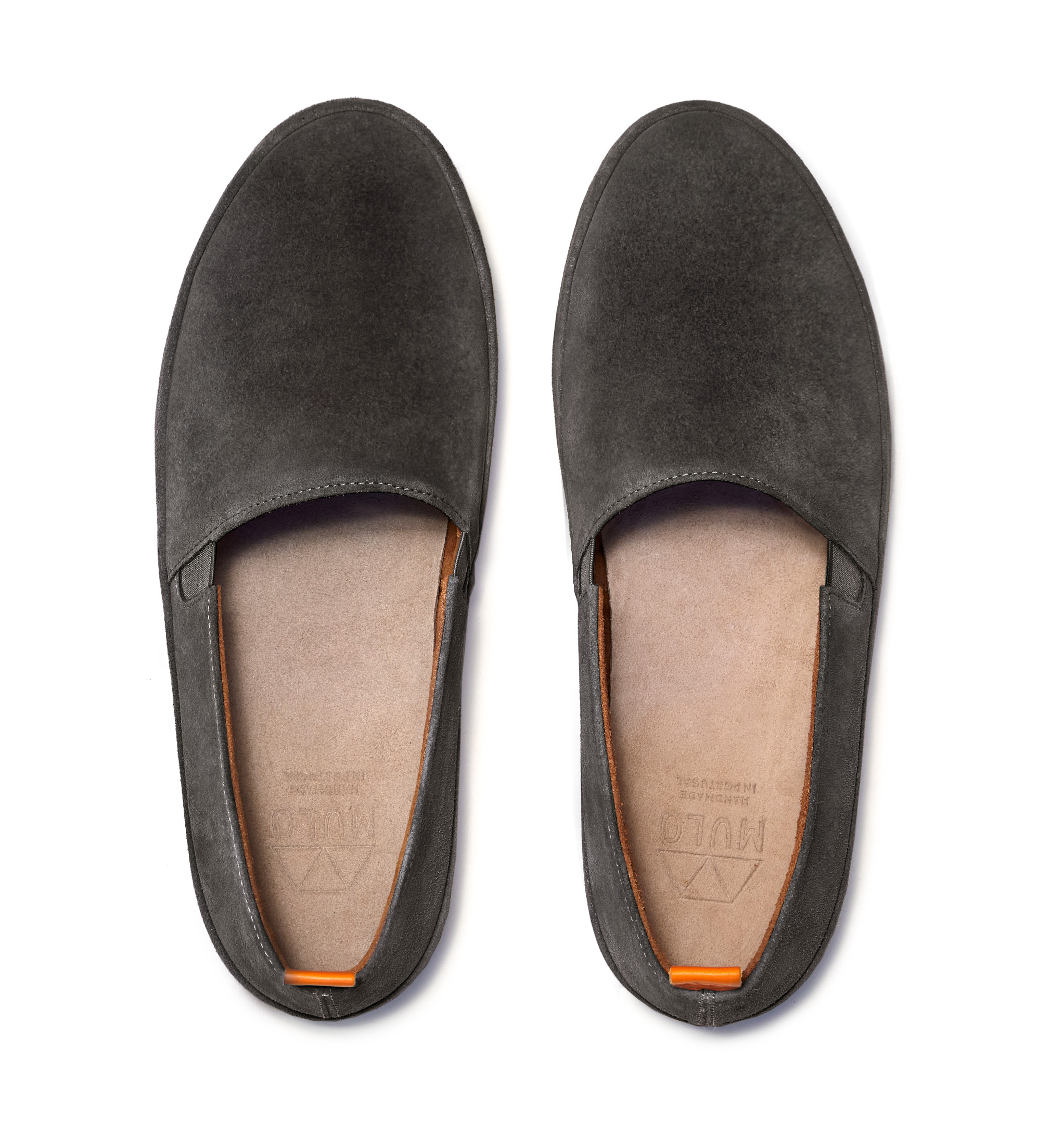 grey suede mens loafers