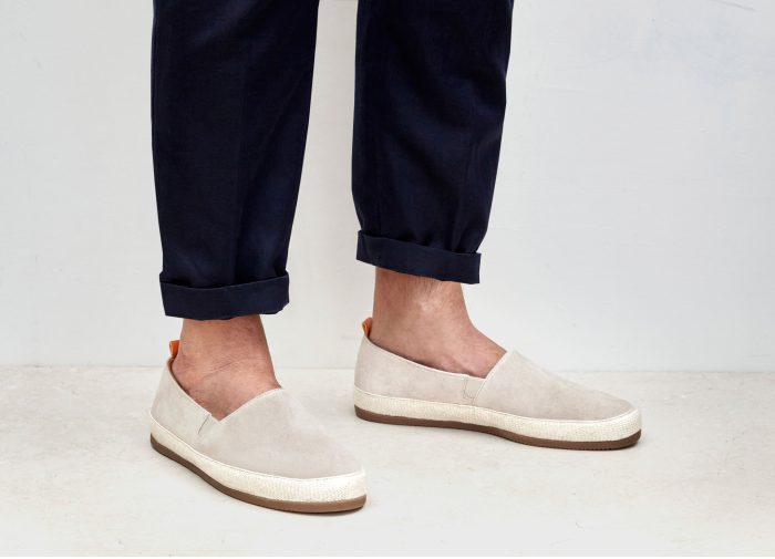 Suede White Espadrilles for Men | MULO shoes