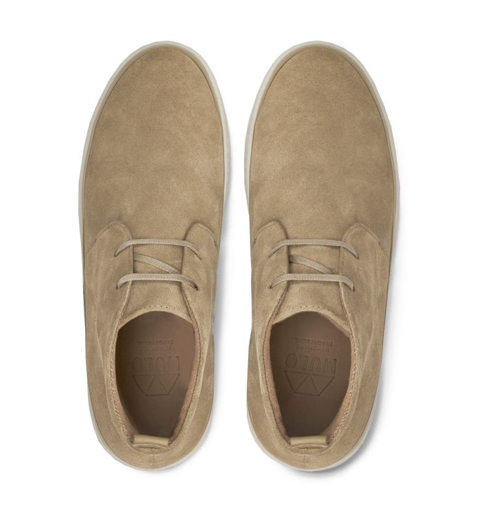 Mens Chukka Boots in Suede Tan