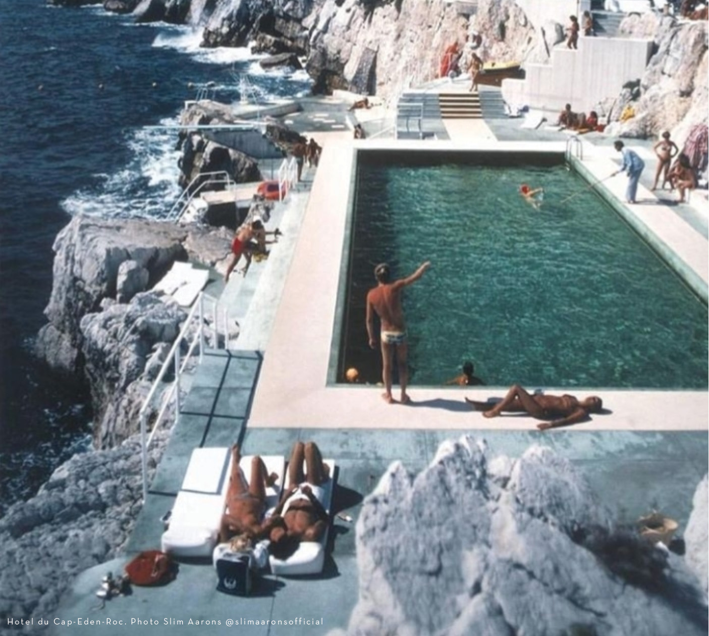 Mens Style Pooside - Slim Aarons