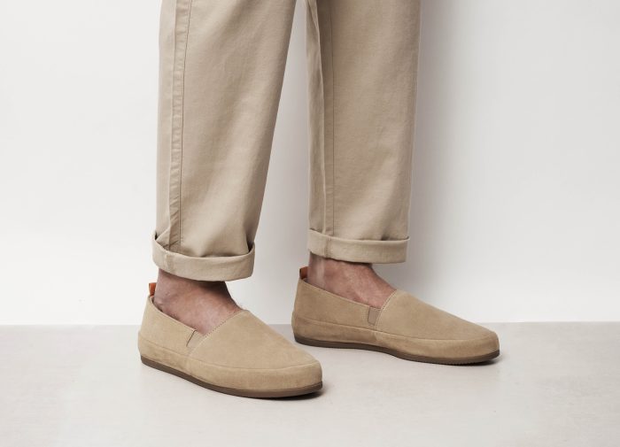 Tan Suede Loafers for Men