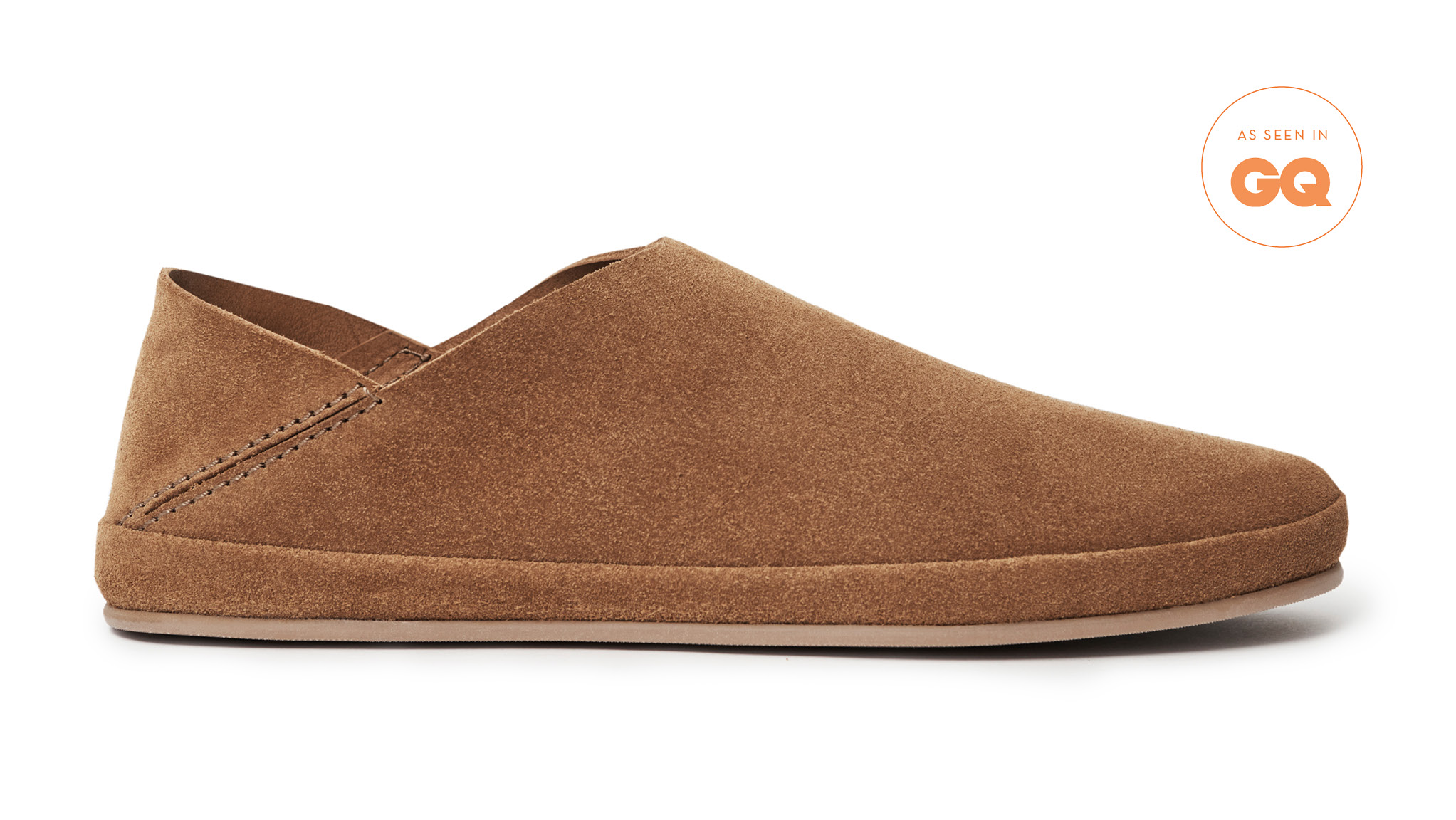 Tobacco Suede Loafers