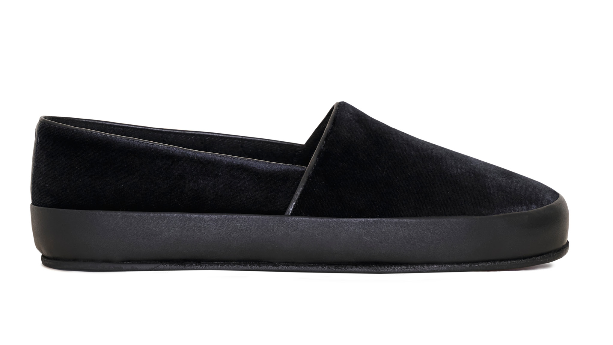 mens velvet slippers