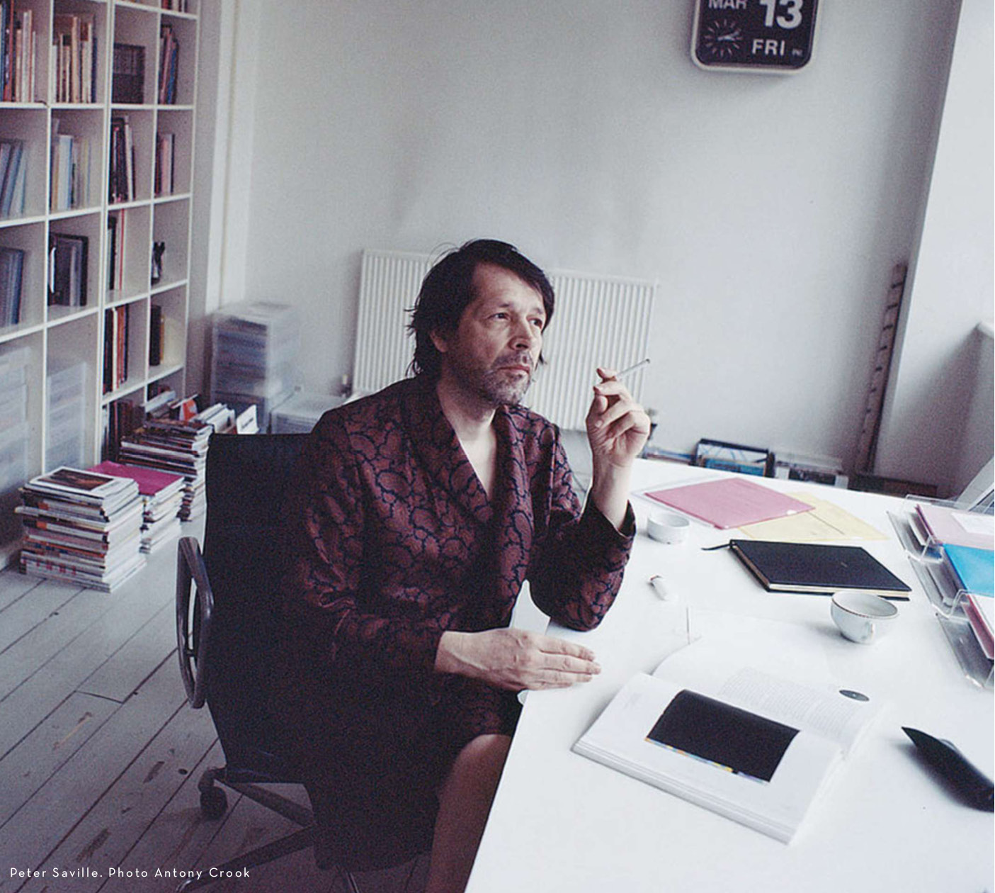 Working-from-home Style - Peter Saville - Antony Crook